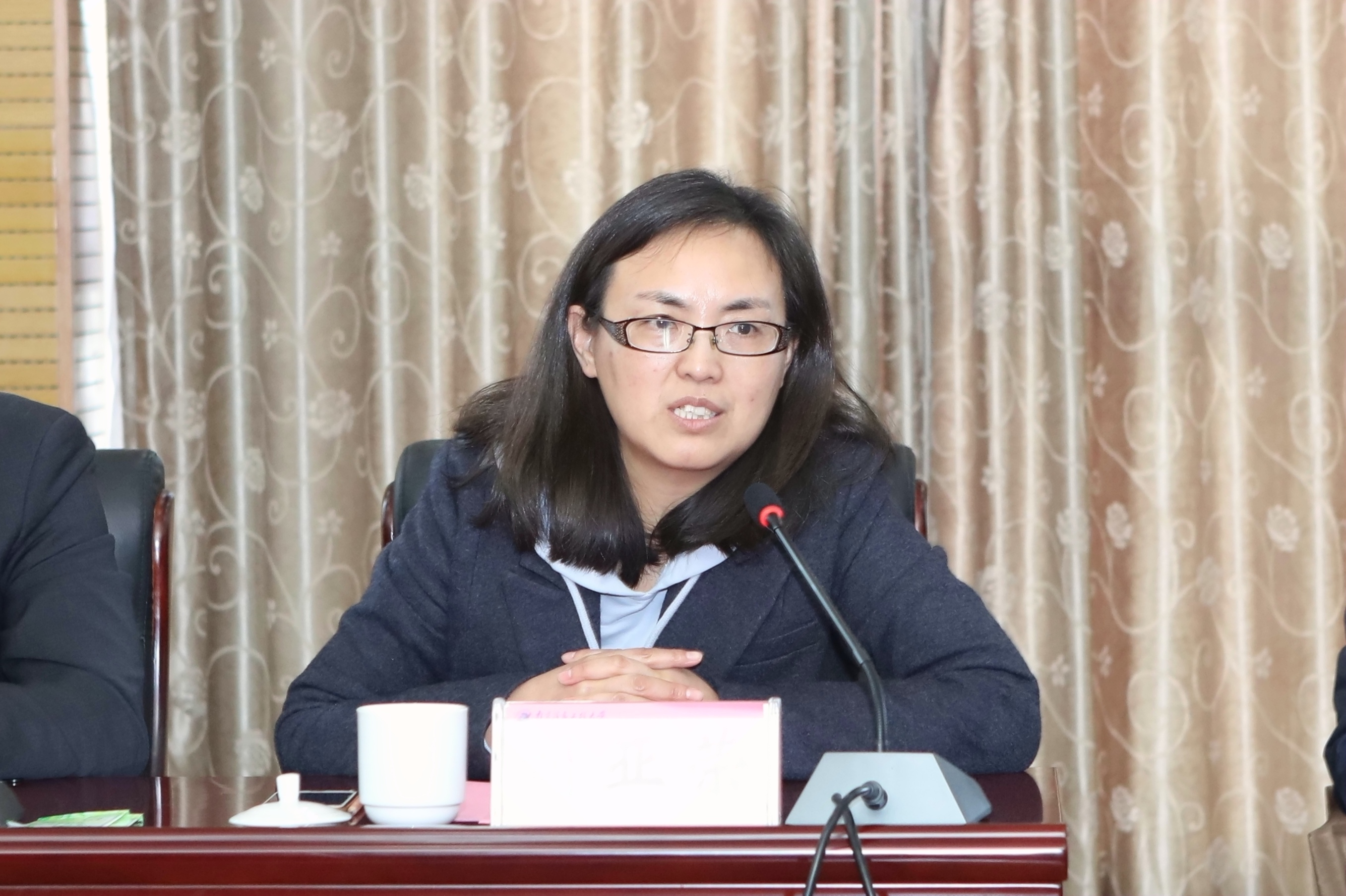 国家教育行政学院教研部主任刘亚荣讲话