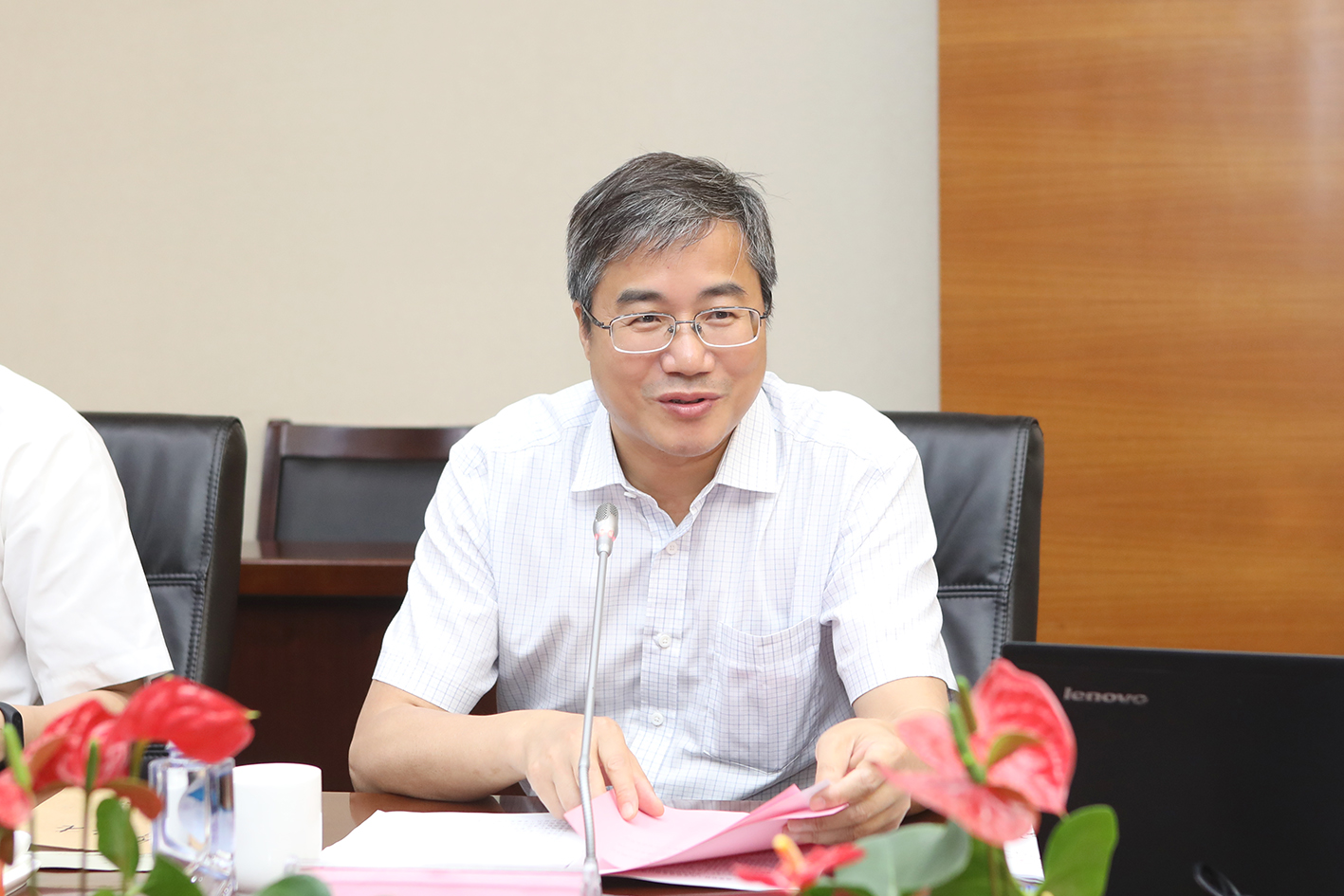 江苏省招生就业指导中心党总支书记胡建平讲话